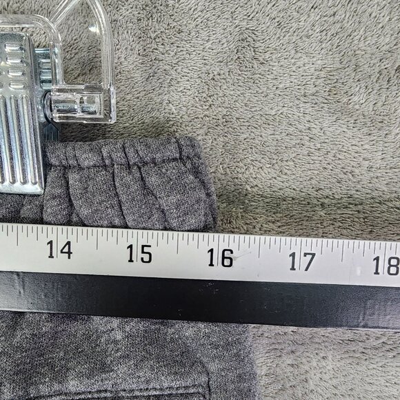 Nike Mens Grey Jogger Sweatpants Drawstring Elastic Waist Polyester Cotton L - Picture 10 of 13